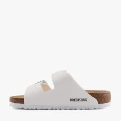 Birkenstock ARIZONA WHITE BIRKO-FLOR -Women Shoe Store B58 3