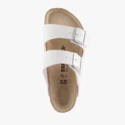 Birkenstock ARIZONA WHITE BIRKO-FLOR -Women Shoe Store B58 4
