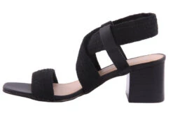 BRONTE BLACK WOVEN -Women Shoe Store C1029.BLK 2