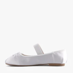 MYSTIC PEARL WHITE SATIN -Women Shoe Store C1283 3
