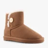 BUTTON UGG CHESTNUT -Women Shoe Store F160 1