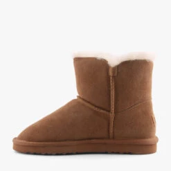 BUTTON UGG CHESTNUT -Women Shoe Store F160 3