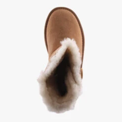 BUTTON UGG CHESTNUT -Women Shoe Store F160 4