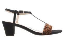 JENNA BLACK/LEOPARD -Women Shoe Store J1287.BLK 1