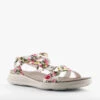 FLOSS 2 WHITE/FLORAL -Women Shoe Store K238 1