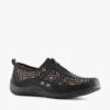 TINA BLACK MULTI -Women Shoe Store K261 1