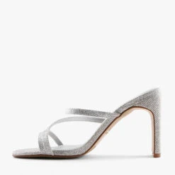 KENNY SILVER GLITTER -Women Shoe Store L3938 3