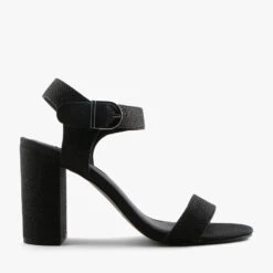 HAIMIE BLACK GLITTER -Women Shoe Store L3947 2