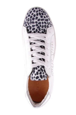 VOVO WHITE/BLACK/ANIMAL -Women Shoe Store M1057.WHT 5