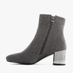 SEZ GUNMETAL SPARKLE -Women Shoe Store M1110 3pg