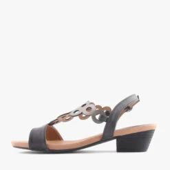 CIRCULAR BLACK/PEWTER -Women Shoe Store Q2106 3