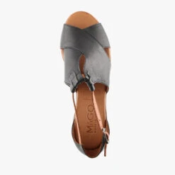 FIGS BLACK/TAN -Women Shoe Store Q2187 4