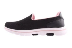 Skechers GO WALK 5 BLACK/LIGHT PINK -Women Shoe Store S368.BLK 2