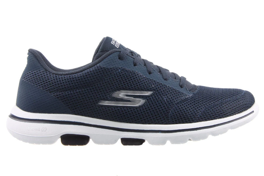 Skechers GO WALK 5-LUCKY NAVY/WHITE LAC 4 Skechers GO WALK 5-LUCKY NAVY/WHITE LAC - Image 2