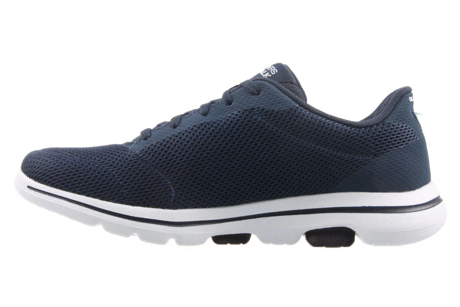 Skechers GO WALK 5-LUCKY NAVY/WHITE LAC 5 Skechers GO WALK 5-LUCKY NAVY/WHITE LAC - Image 3