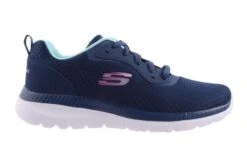 Skechers BOUNTIFUL NAVY/LIGHT BLUE -Women Shoe Store S438.NAV 1