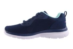 Skechers BOUNTIFUL NAVY/LIGHT BLUE -Women Shoe Store S438.NAV 2