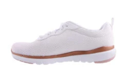 Skechers FA3-FIRST INSIGHT WHITE/GOLD -Women Shoe Store S439.WHT 2