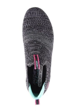 Skechers UF2-PRETTY DAZZLING BLACK/WHT 9 Skechers UF2-PRETTY DAZZLING BLACK/WHT -Women Shoe Store S448.BLK 5