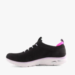 Skechers EDL-PARADISE SKY BLACK/PINK -Women Shoe Store S454.BLK 3