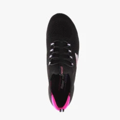 Skechers EDL-PARADISE SKY BLACK/PINK -Women Shoe Store S454.BLK 4