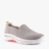 Skechers AF-GRATEFUL TAUPE/CORAL -Women Shoe Store S482 1