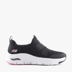 Skechers AF-MODERN RHYTHM BLACK/PINK -Women Shoe Store S496 2