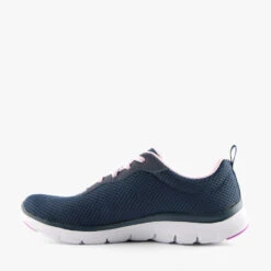 Skechers FA3-BRILLIANT VIEW NAVY/LAVENDER -Women Shoe Store S518 3