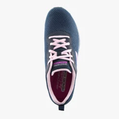 Skechers FA3-BRILLIANT VIEW NAVY/LAVENDER -Women Shoe Store S518 4