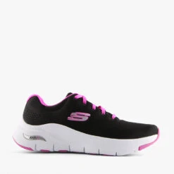 Skechers AF-BIG APPEAL BLACK/FUSCHIA -Women Shoe Store S538 2