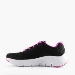 Skechers AF-BIG APPEAL BLACK/FUSCHIA -Women Shoe Store S538 3