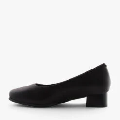 Hush Puppies THE LOW SQUARE BLACK -Women Shoe Store T1004.BLK 3 The Low Block Heel black