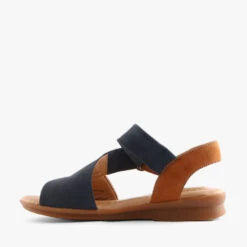 Hush Puppies NIZKI NAVY/TAN -Women Shoe Store T1020 3