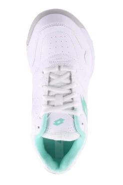 Diadora COURT LOGO XV111 WHITE/GREEN -Women Shoe Store Z55.WHT 5