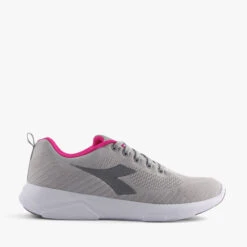 Diadora X RUN LIGHT-7W SILVER/RHODAMINE -Women Shoe Store Z81.SIL 2